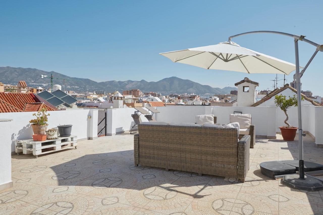 City Center Penthouse With Solarium 2 Minutes From The Beach 丰希罗拉 外观 照片